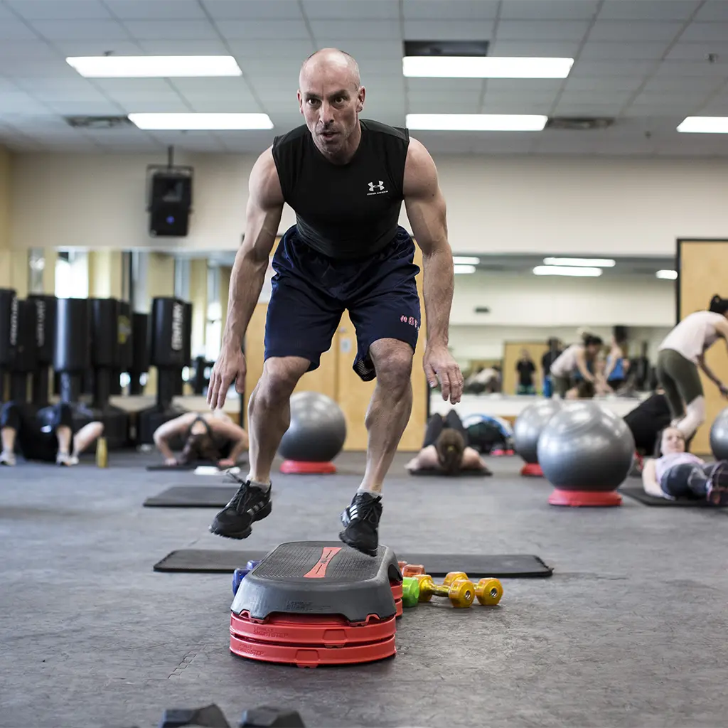 a man working out